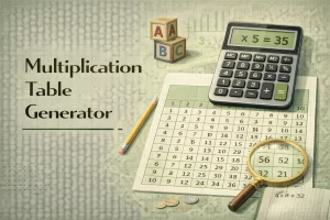 multiplication table generator creating custom times tables for students learning math online