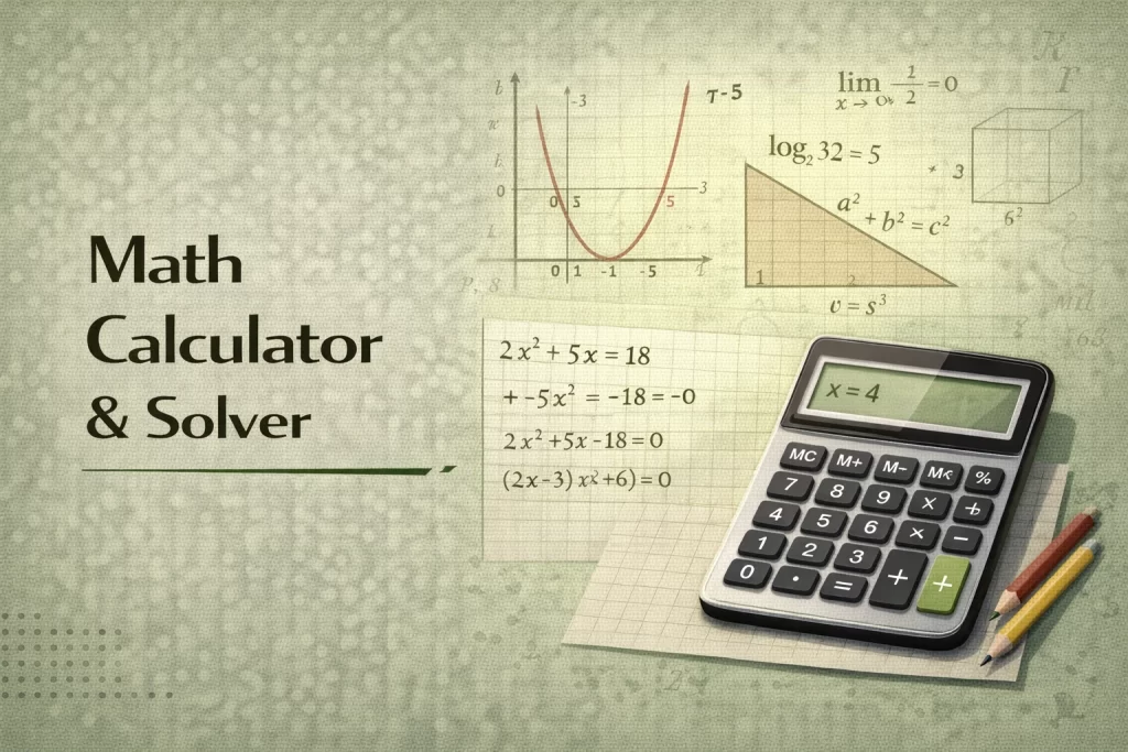 math calculator and solver solving algebra equations calculus problems and math expressions online