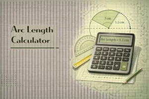 arc length calculator calculating arc length using radius and angle in radians or degrees