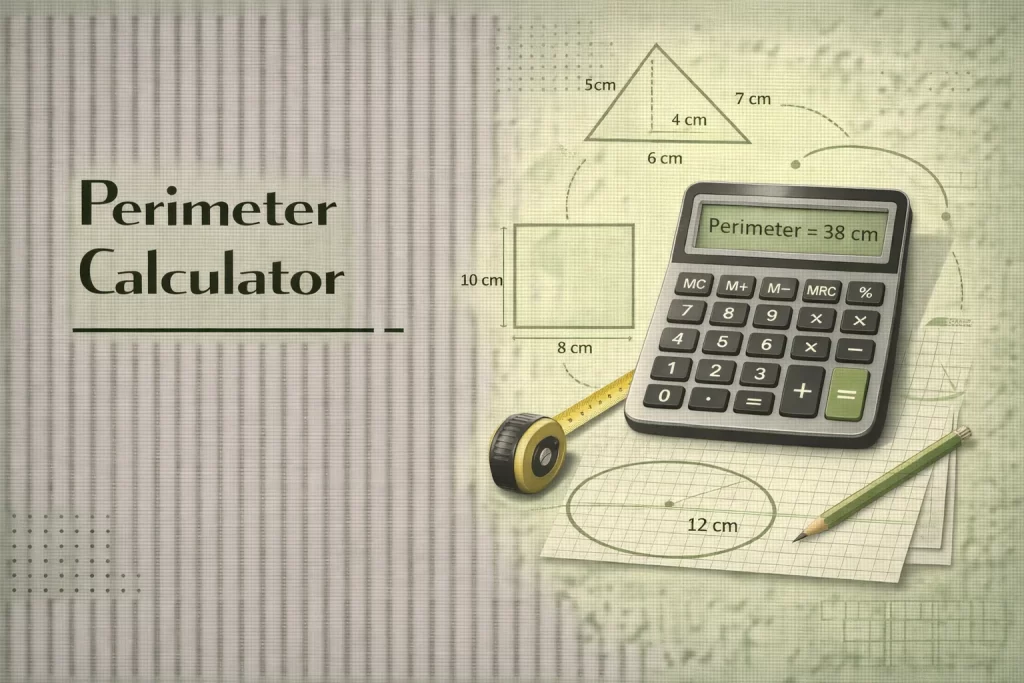 perimeter calculator calculating perimeter of square rectangle triangle and other shapes online