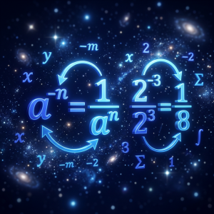 negative exponents formula examples with reciprocal rule explained