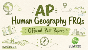 AP Human Geography FRQs official past papers study resource by Num8ers