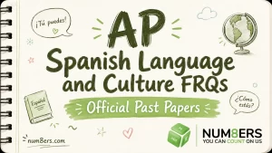 AP Spanish Language and Culture FRQs official past papers study resource by Num8ers